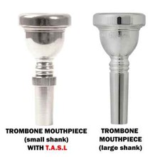 Trombone Adapter: from SMALL Shank to LARGE Shank Mouthpiece Transition T.A.S.L