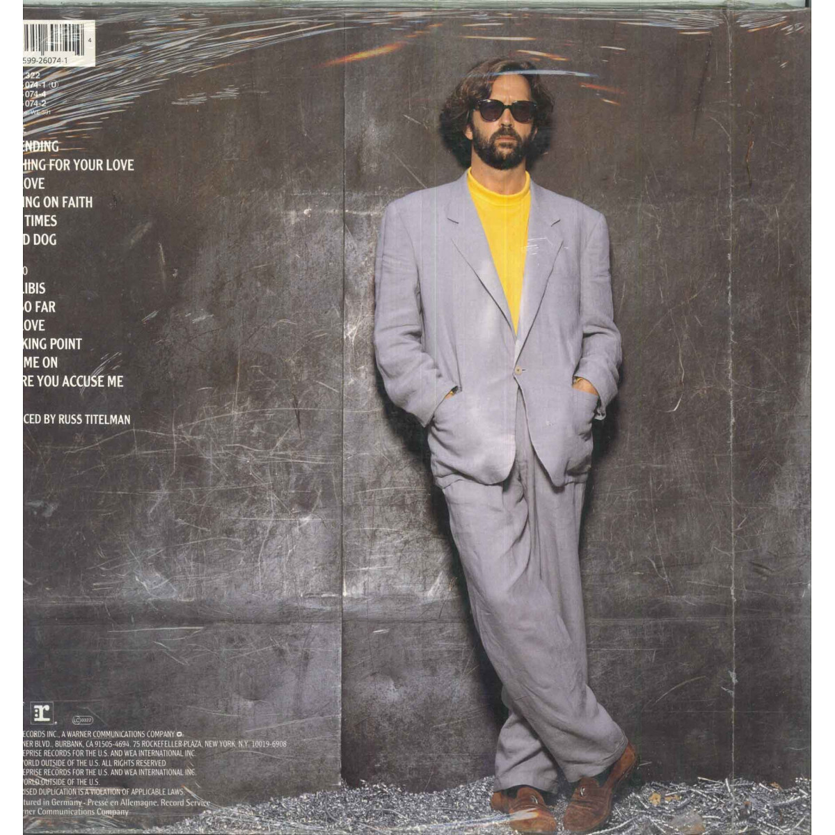 Eric Clapton ‎Lp Vinyl Journeyman / Reprise Gatefold ‎Sealed