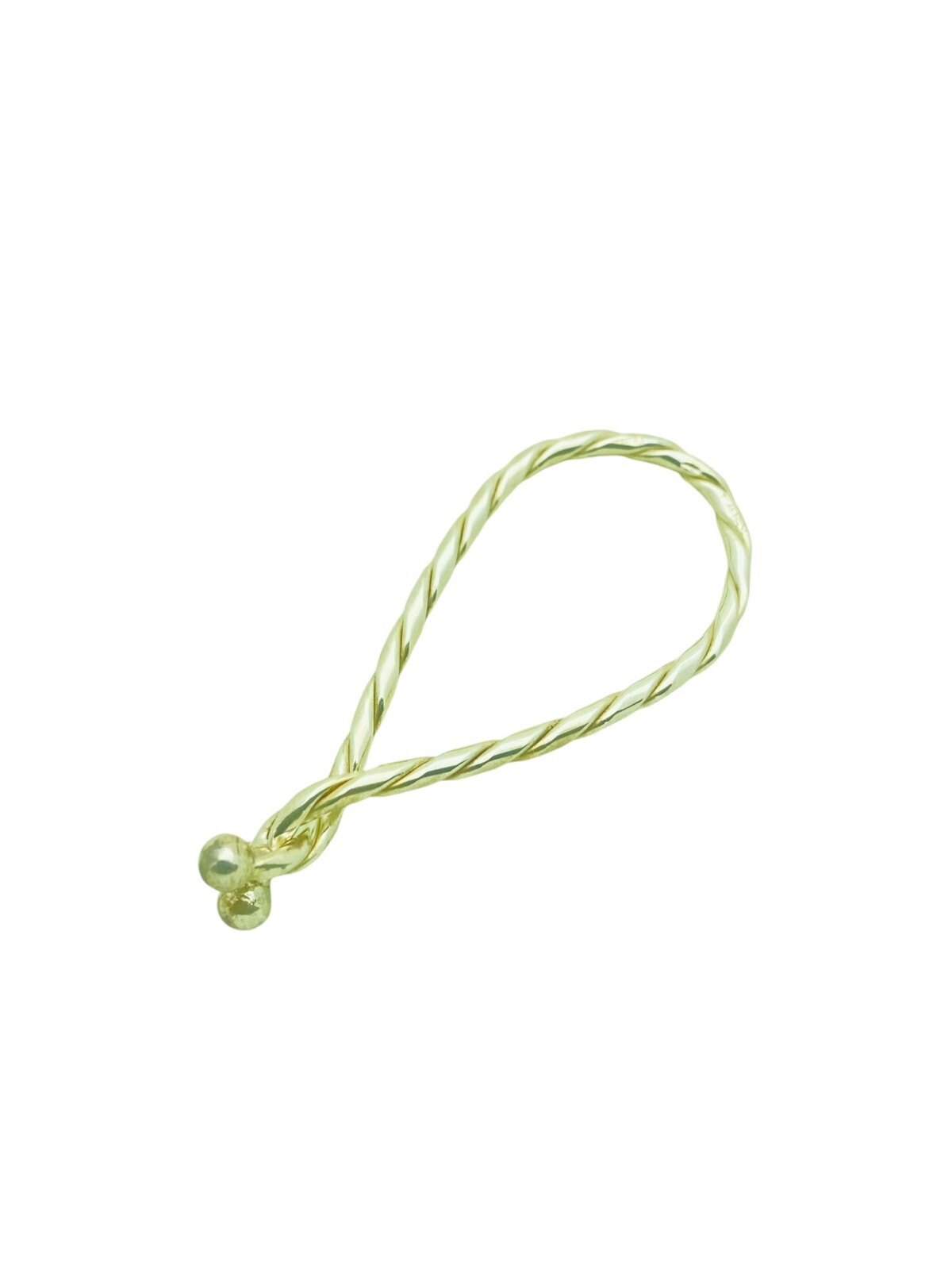 Key Rings Twisted Rope Toy Vintage Tiffany & Co. Sterling Silver Twist Rope Key Chain Ring - Box ...