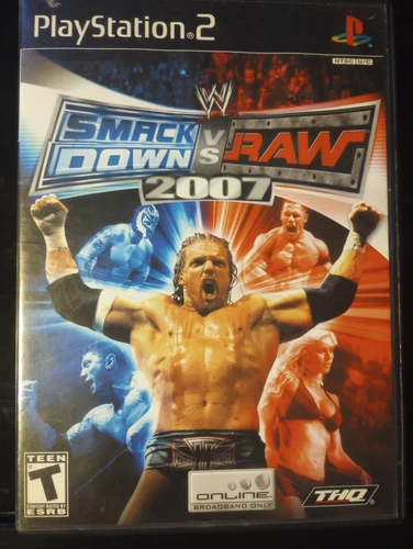 WWE SmackDown vs. Raw 2007 (Sony PlayStation 2, 2006) ****TESTED****