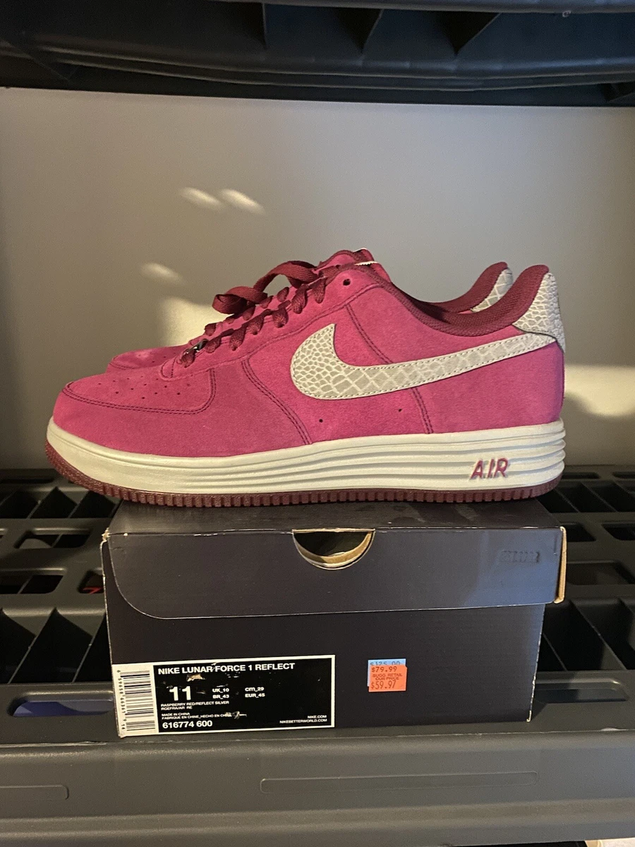 Nike air clearance force lunar red