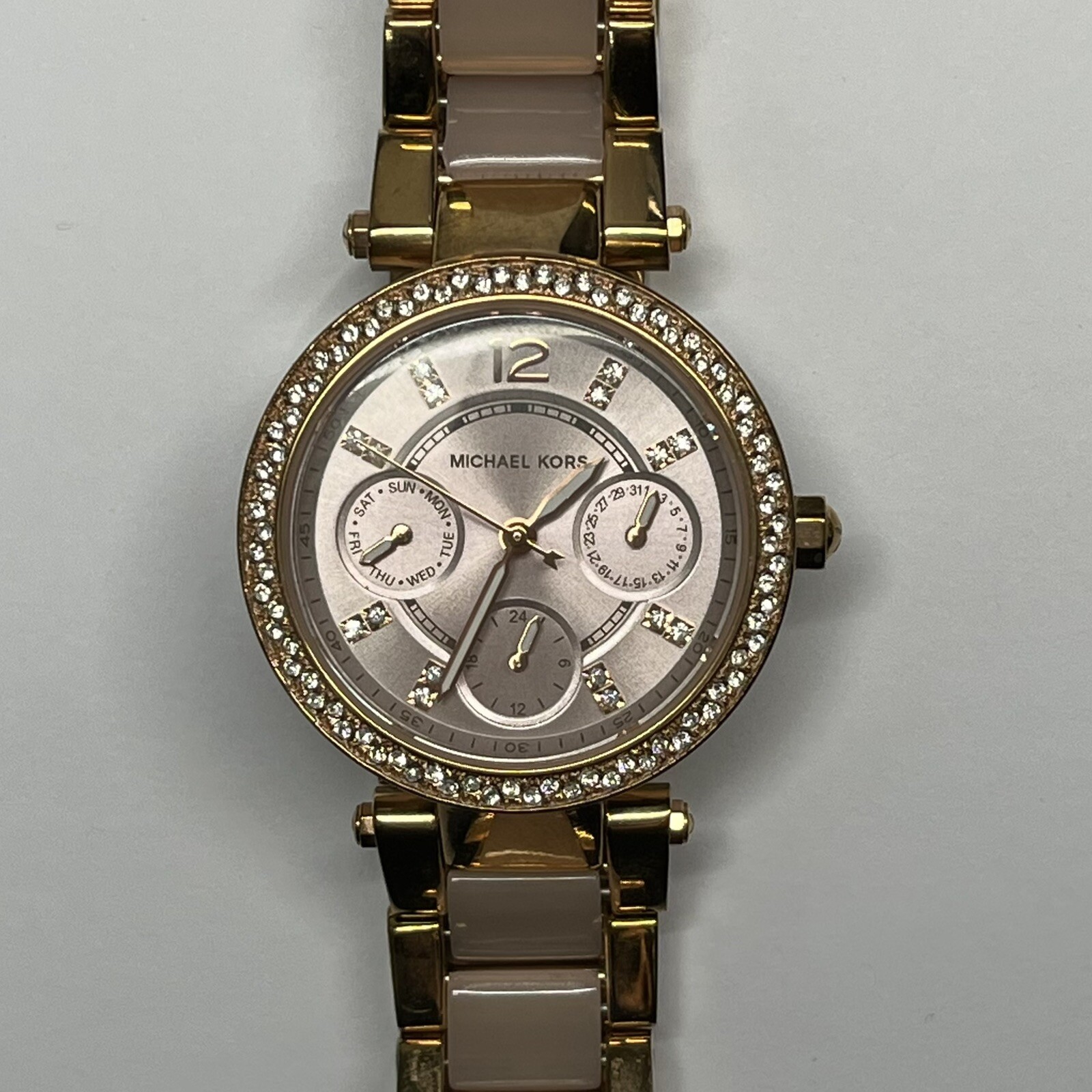 Michael Kors Parker Mini Multi-Function Rose Dial… - image 2