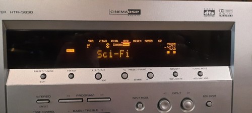 Yamaha HTR 5840 6.1 Channel 100 Watt Receivers this is for two identical units - Picture 2 of 3