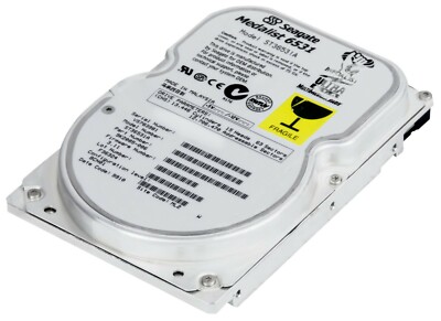 FESTPLATTE SEAGATE MEDALIST 6531 6.5GB 5400U/min PATA ATA IDE ST36531A 3.5'' Zoll
