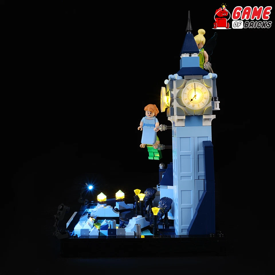 LED Light Kit for LEGO Peter Pan & Wendy's Flight over London 43232 - Image 3 of 4