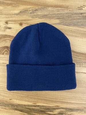 Spotify Listening Is Everything Beanie Blue OSFA | eBay
