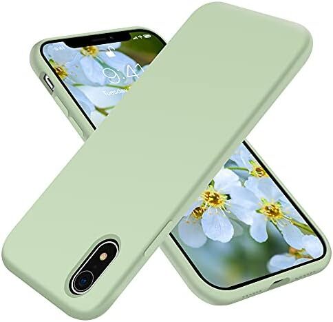 Compatible with iPhone XR Case|[Silky and Soft Touch Series] Premium Soft Liquid