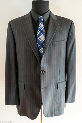 RRP 1099$ Hickey Freeman Blazer Size 42R / 52 IT / L / Large - Greenfield