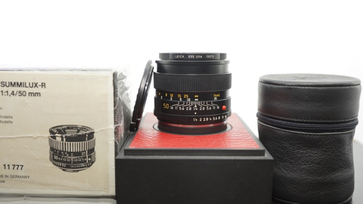 LEICA R 50mm F1.4 summilux (3カム) Summilux-R 50mm f1.4 (3 cam) – FLASHBACK CAMERA