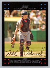 2007 Topps Mike Redmond #198 Minnesota Twins