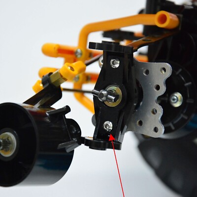K Telaio Telaio In Alluminio Per Aggiornamenti Camion Tamiya Clod - Foto 7