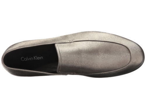 NEW Calvin Klein Nicco US11.5 M Bronze Smoke Embossed 