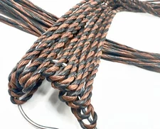 Flemish Recurve Bowstring - D97 - Black & Tan