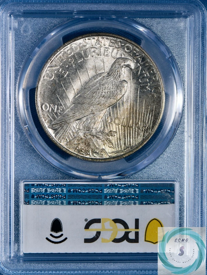 1922-D Peace Dollar PCGS MS65 - Vintage Patina with Gem Brilliance - Image 2 of 4