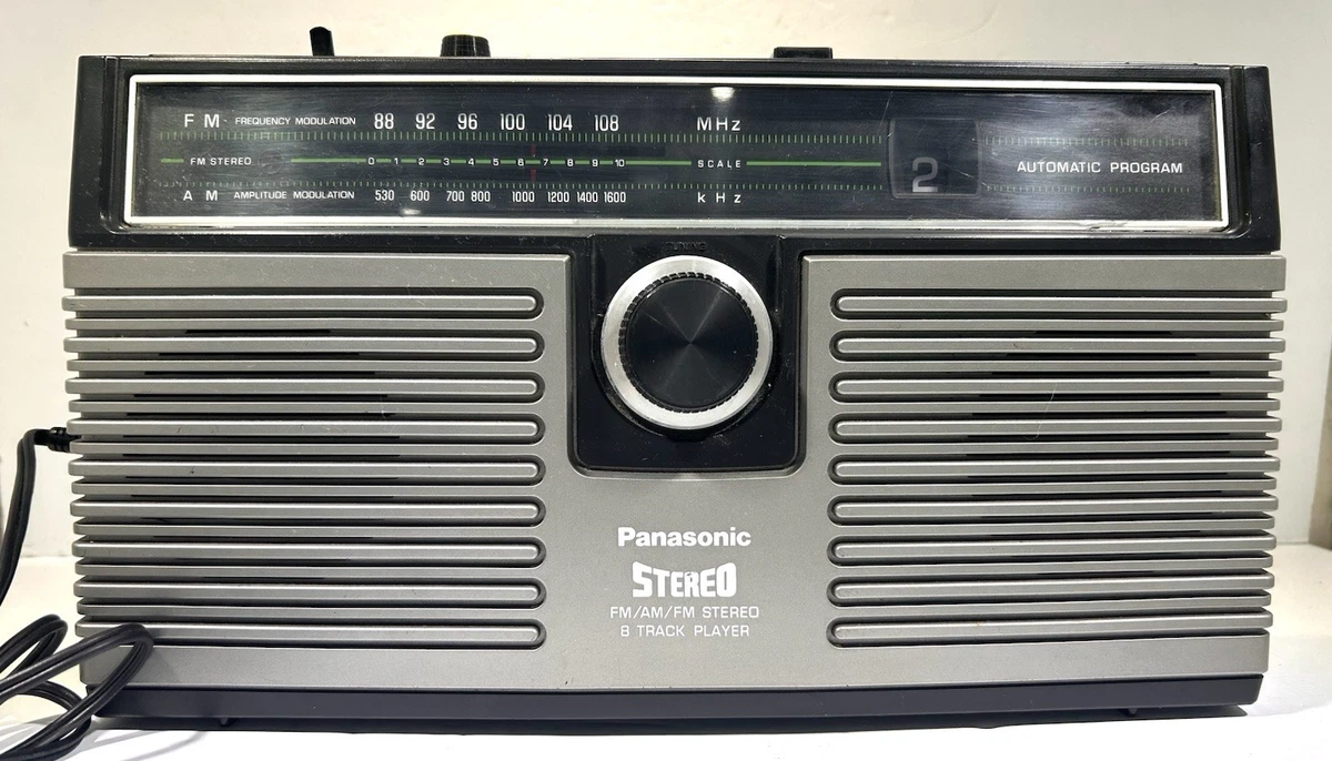 ★NATIONAL AM-FM 8TRACK RESEIVER RS-817　♪ Panasonic 8 Track Tape Player for sale - eBay