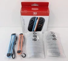 Nintendo Switch 2 Joy-Con 2 L/R Light Blue & Light Red Pair - Open Box!