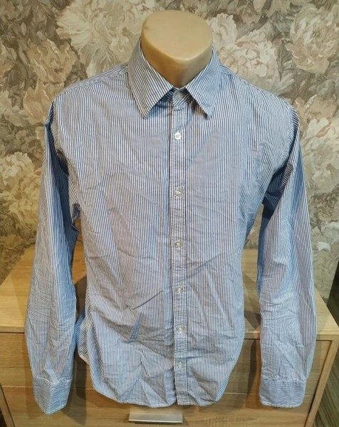 Men Scotch&Soda Shirt White Cotton 38 / M #NUW4