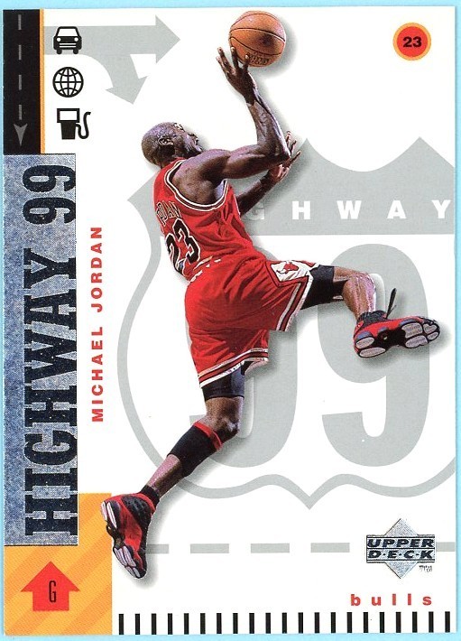 MICHAEL JORDAN 1998-99 Upper Deck "Highway 99" #290