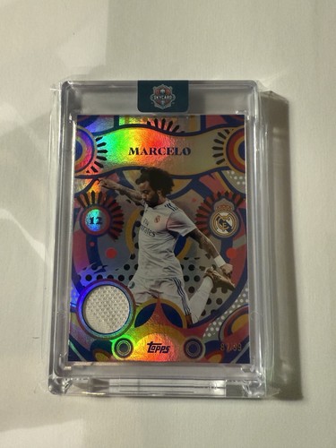 Topps Real Madrid Team Set 2024/25 Marcelo Patch Numbered /99 Match Worn Relic