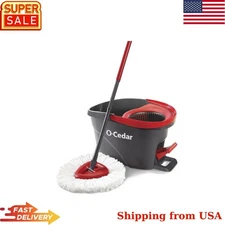 EasyWring Microfiber Spin Mop with Bucket System