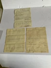 3 DOCUMENTS CIVIL WAR REQUISITIONS 3rd PENN VOLS  5th MASS ARTY 5th CONN VOLS
