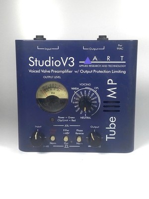 ART Applied Research and Technology Studio V3 Tube MP Voiced Valve Preamplifier