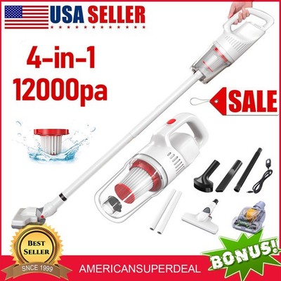 Cordless Vacuum Cleaner Lightweight Stick Cleaning Rechargeable Upright/Handheld
