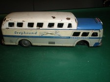 Vintage Tin Toy Grayhound Gray Hound Express Bus READ  81C 
