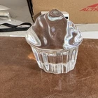 Steuben Glass Cupcake 1.5" Tall 2.5 Wide