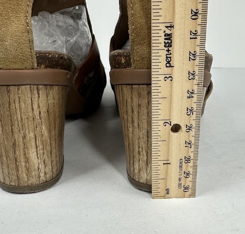 DANSKO Women’s DOMINIQUE Brown Leather Bohemian Sandals US 9-9.5 EU 40 - Picture 7 of 9