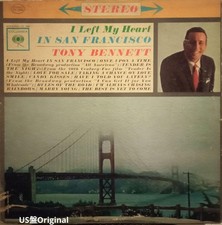 Tony Bennett I Left My Heart Vinyl LP Very Good Condition Jazz Classic
