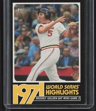 2020 Topps Heritage #WSH-2 Brooks Robinson 1971 World Series Highlights