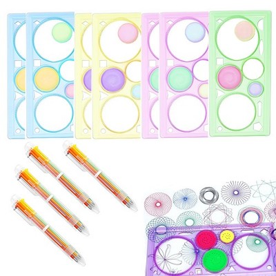 11er Set Spirograph, Kreatives Malspielzeug für Kinder, Mitgebsel Kindergebur...