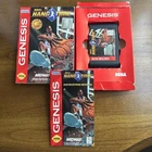 NBA Hang Time (Sega Genesis) CIB Complete & Tested - Ships Fast Cardboard Box