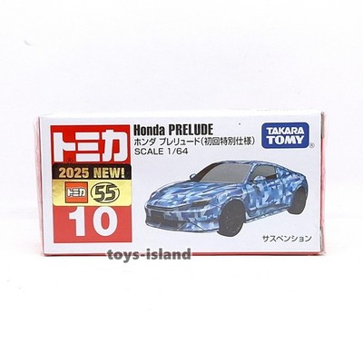 ミニカーコレクション 約190台 TOMICA 10 HONDA PRELUDE 1/64 TOMY DIECAST CAR 2025 SEP NEW MODEL