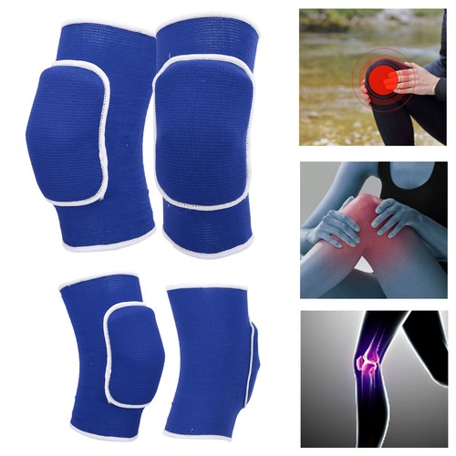(Blue)1 Pair Protective Knee Pads Thicken Sponge Brace Knee Guards For FA - Bild 8 von 24