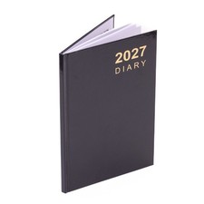 Image of 2027 A5 Week To View Diary Full Year Planner Organiser Hardback Cover