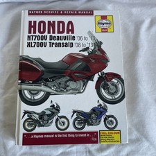 HONDA NTV700V/VA DEAUVILLE XL700V/VA TRANSALP 2006-13 REPAIR MANUAL HARDBACK 