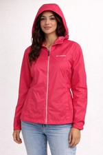 Columbia Windbreaker Jacket With Hoodie Size Medium Activewear Athletic Wear