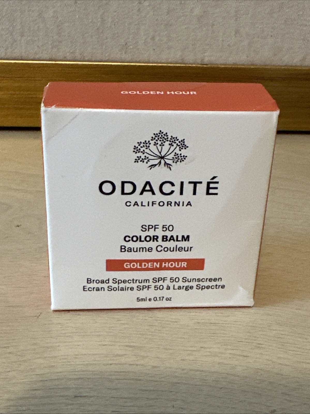 Odacité Golden Hour SPF 50 Tinted Sunscreen Balm Broad Spectrum Protection