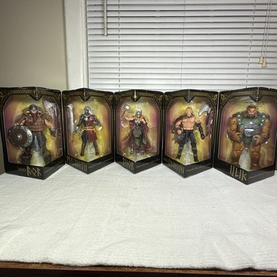 Marvel Legends Thor Collectible Set SDCC Exclusive Full Set Cib Appears Unopened