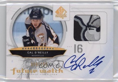 2009 SP Authentic Future Watch 9/100 Cal O'Reilly RPA Rookie Patch Auto RC a8r