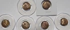 1945 P, D, S & 1946 P, D, S Lincoln Cents All AU BU The 1 cent is no more