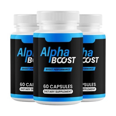 (3 Pack) Alpha Boost , Alpha Testo Booster for Men Boost Stamina & Energy Levels