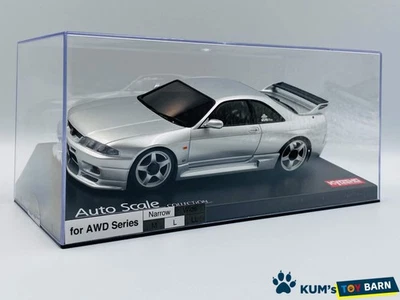 Kyosho Mini-z ASC NISSAN SKYLINE GT-R(R33 NISMO)Silver MZP488S - Photo 1/4