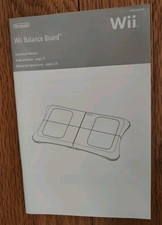 Wii Balance Board MANUAL ONLY Original Insert C/RVL-A-BC-USZ-1
