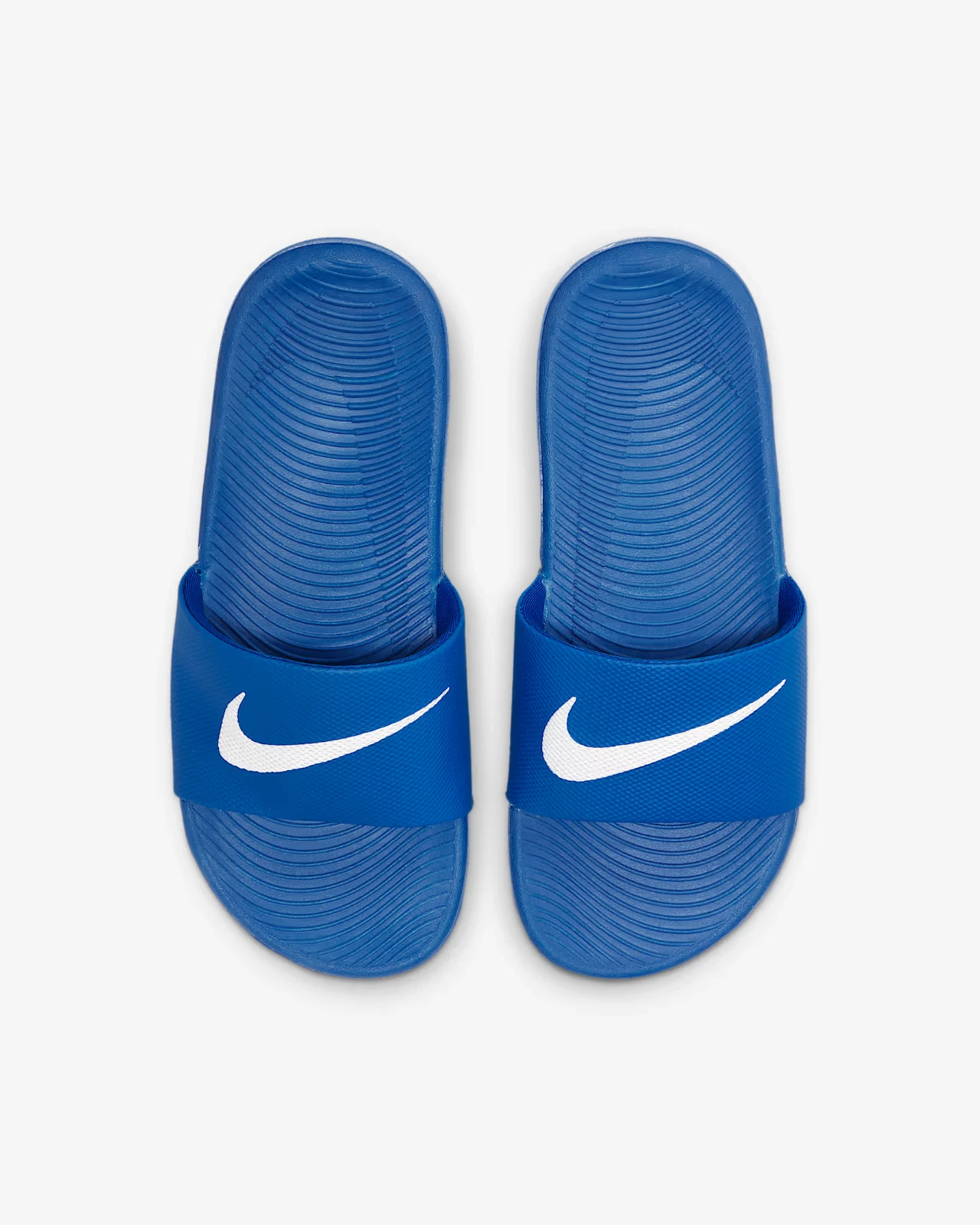 Sandali Nike Kawa Big Kids slide taglia 5Y blu iper cobalto bianco 819352 400