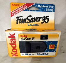 Vintage Kodak FunSaver 35 Disposable Camera Sealed NOS 35mm Outdoor Use Expired