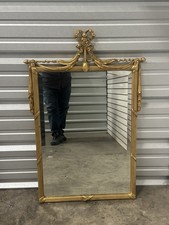 Friedman Brothers Style Louis XVI Giltwood Wall Mirror 22x53in — listing 3