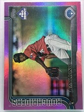 2025 Topps Pro Debut - Emiliano Teodo #PD-95 Fuchsia Foil /199